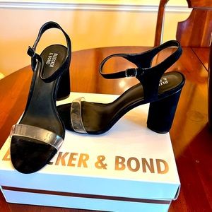 Bleecker and Bond Suede heels.